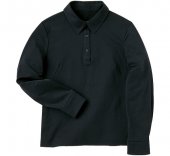 ハネクトーン早川株式会社-WP355-8 長袖きれいポロ ブラック