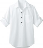 株式会社ボストン商会-00100-81 男女兼用プルオーバーシャツ ホワイト