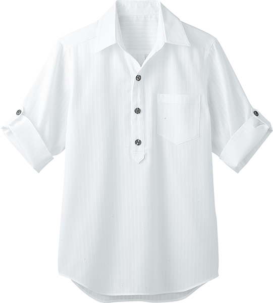 株式会社ボストン商会-00100-81 男女兼用プルオーバーシャツ ホワイト