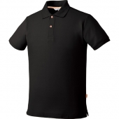 チトセ株式会社-UN-0031-C10 男女兼用ポロシャツ ブラック
