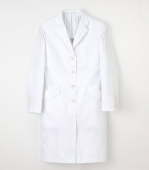 ナガイレーベン株式会社-FD-4040-WH 4Ｄ+女子シングルコート ホワイト