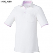 チトセ株式会社-MK-0035-C25 MICHEL KLEINレディースニットシャツ ラベンダー