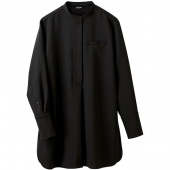 セロリー株式会社-S-37160 オーバーシャツ ブラック