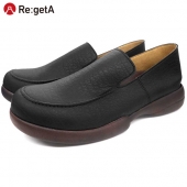 株式会社ディーフェイズ-R-277M-026 リゲッタ　メンズドライビングローファー ブラック