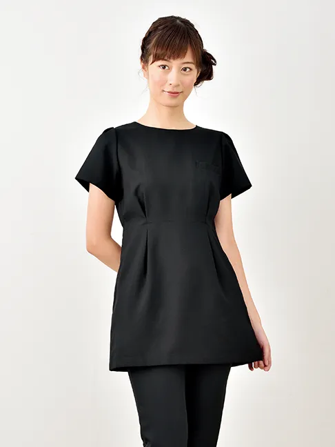 ELEFEE CLASSICAL FEMININE チュニック E-3135-5 ブラック