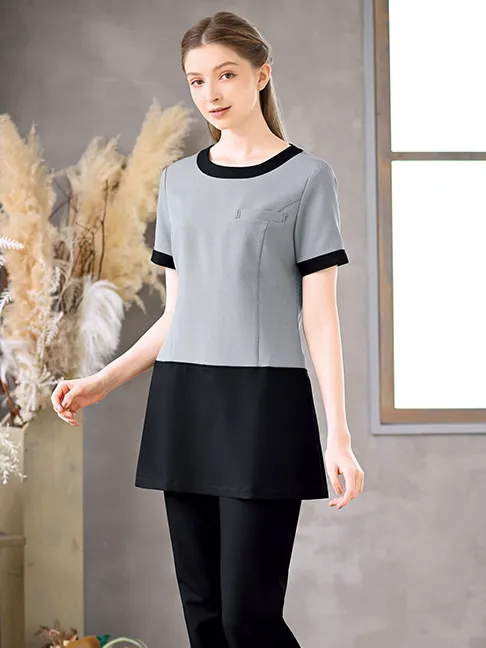 ELEFEE STYLISH HIGH GRADE チュニック E-3144-6 チドリ